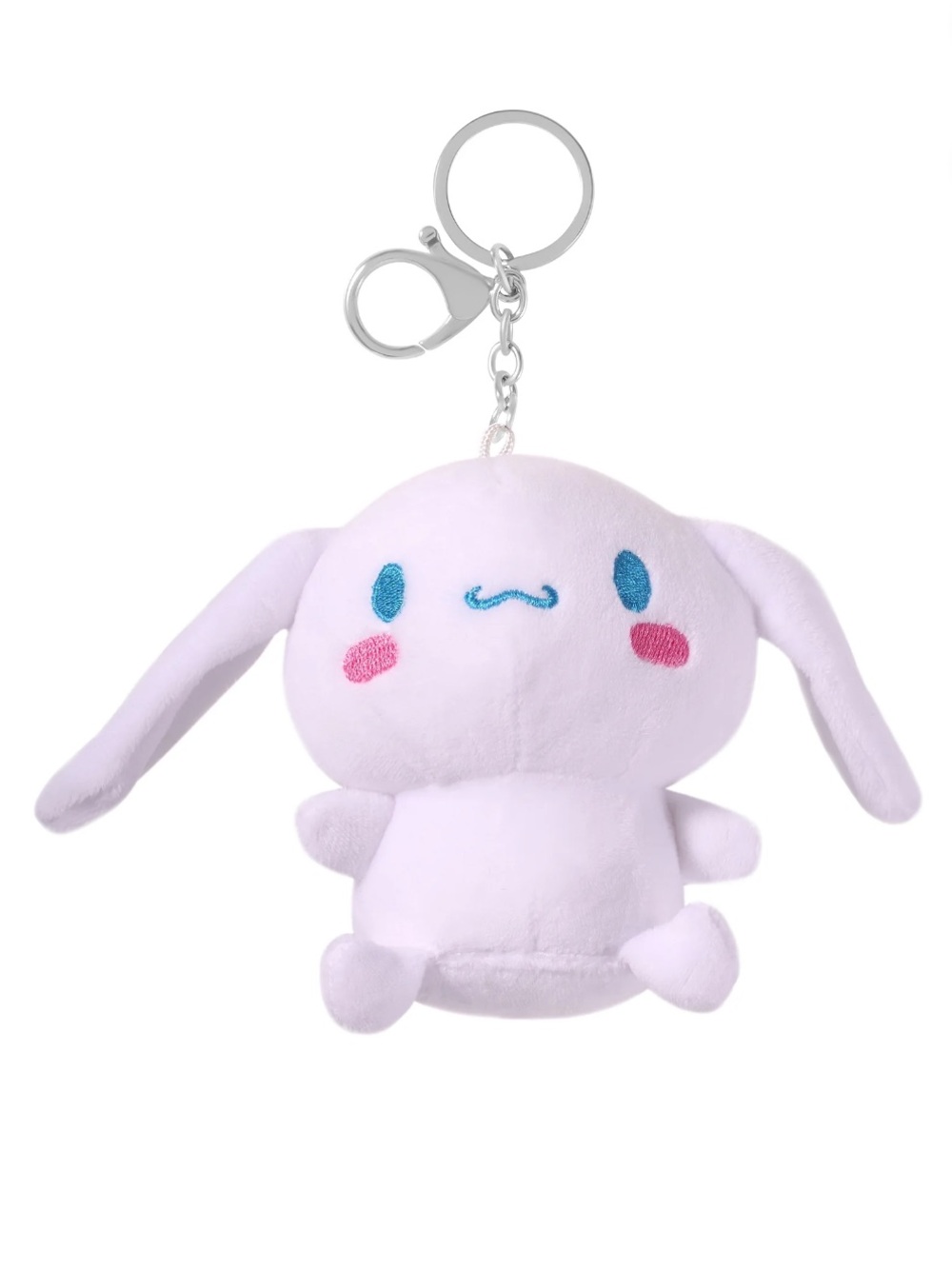 Sanrio Cinnamoroll Plush Keychain Charm.